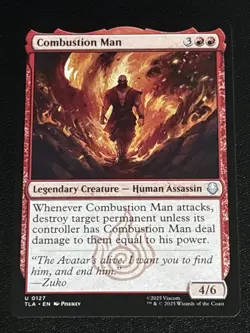 MTG Avatar: The Last Airbender Combustion Man 0127 NM - Image 1