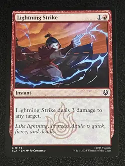 MTG Avatar: The Last Airbender Lightning Strike 0146 NM - Image 1