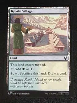 MTG Avatar: The Last Airbender Kyoshi Village 0271 NM - Image 1