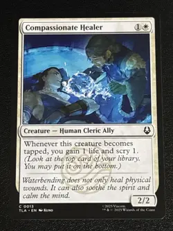MTG Avatar: The Last Airbender Compassionate Healer 0013 NM - Image 1