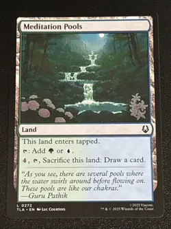 MTG Avatar: The Last Airbender Meditation Pools 0272 NM - Image 1