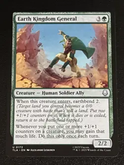 MTG Avatar: The Last Airbender Earth Kingdom General 0173 NM - Image 1