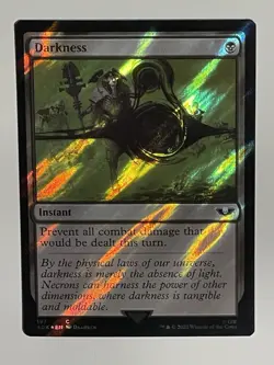 1x SURGE FOIL Darkness - Universes Beyond: Warhammer 40K - 197 - Common NM - MTG - Image 2