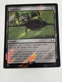 1x SURGE FOIL Darkness - Universes Beyond: Warhammer 40K - 197 - Common NM - MTG - Image 3