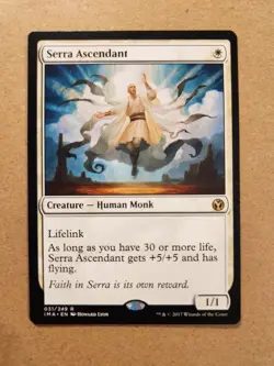 1x Serra Ascendant - IMA - MTG Near Mint - Image 1