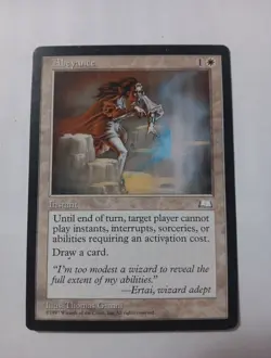 1x Mtg Abeyance Weatherlight MAGIC VINTAGE INSTANT LP RARE #255 - Image 1