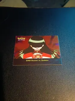 Haunter vs. Kadabra [Foil] #EP23 - 2000 Pokemon TV Animation Series 2 Blue Logo - Image 1