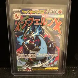 Pokemon TCG Mega Charizard x EX Black Star Promo 023 Holo Ultra Rare NM - Image 1