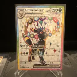 Pokemon TCG Umbreon EX 176 Black Star Promo Nm Near Mint Condition - Image 3