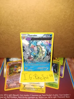 Pokemon 2015 Ancient Origins Gyarados Holo #21/98 Near Mint-Lightly Played - Image 1
