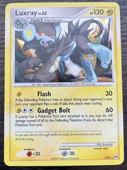 Luxray 5/99 Pokemon TCG Platinum Arceus Holo Lightly Played LP - Image 1