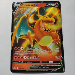 Pokemon TCG Charizard V 018/159 - Crown Zenith - Holo Ultra Rare - NM - Image 1