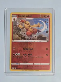 2020 Combusken 23/189 - Reverse Holo - Darkness Ablaze - NM Pokemon TCG - Image 2