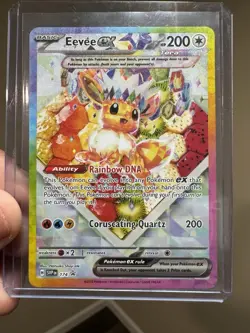 Pokemon TCG Eevee EX 174 Prismatic Evolutions - Image 1