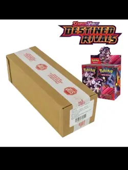 Pokemon Destined Rivals Booster Box Case (SV10) - Factory Sealed In Hand - Image 1