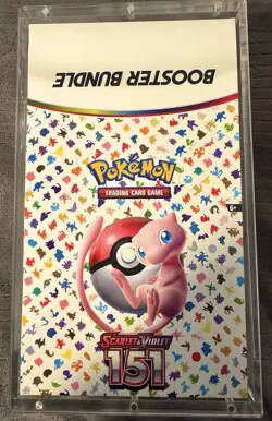Pokemon TCG Scarlet & Violet 151 Booster Bundle Display Unsealed w/Acrylic READ 820650873218 - Image 1