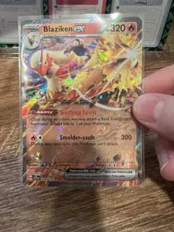 Blaziken ex Double Rare SV09: Journey Together 024/159 NM Pokemon TCG - Image 2