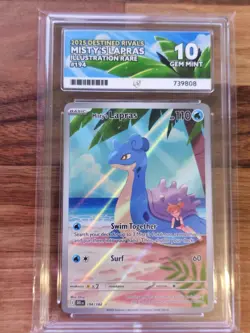 Misty's Lapras 194/182 Destined Rivals - Pokemon TCG Illustration Rare - Ace 10 - Image 1