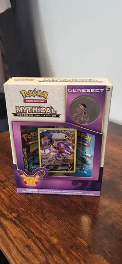 Pokemon Mythical Collection Box (20th Anniversary) - Genesect - SEALED - Image 1