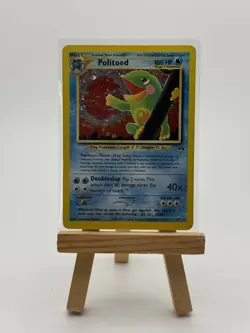 Pokemon TCG 2001 Neo Discovery Politoed Holo 8/75 - Image 1