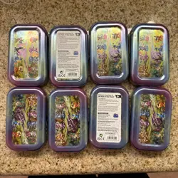 Pokemon Prismatic Evolutions Mini Tins Opened No Packs Full Set Of 8 Empty Tins - Image 2