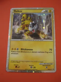 Raikou, Promo, HGSS19, Holo, deutsch, Pokemon, Karte,(B7) - Image 1