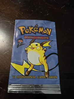 EMPTY - Vintage Pokemon Booster Packs Full Art - Fossil, Base Set 2, Gym Heroes - Image 5
