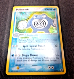 Pokemon Poliwrath 11/112 EX FireRed & LeafGreen Holo LP Fast Ship - Image 2