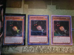 YUGIOH TCG 3X DANGER! MOTHMAN! SOFU-EN084 SUPER 1ST EDITION NM - Image 1