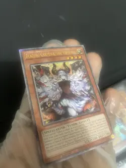 Yu-Gi-Oh Blazing Cartesia, the Virtuous Alt Art Quarter Century RA04-EN041 NM - Image 3