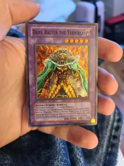 Yugioh Dark Balter the Terrible LOD-002 1st Super Rare - Image 1