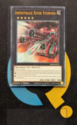 MP20-EN212 Infinitrack River Stormer Ultra Rare 1st Edition YuGiOh - Image 1