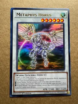 Metaphys Horus DUDE-EN009 Duel Devastator 1st Edition Yugioh - Image 1