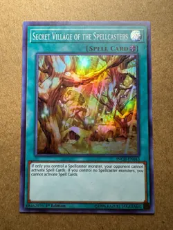 Secret Village of the Spellcasters INCH-EN043 1st Edition Yugioh - Image 1