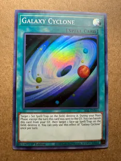 Galaxy Cyclone SESL-EN044 Secret Slayers 1st Edition Yugioh - Image 1