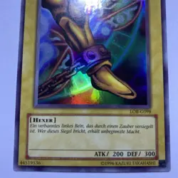 Yu-Gi-Oh Ultra Rare Holo LOB-G098 UL Tip Top Erhalten - Image 5