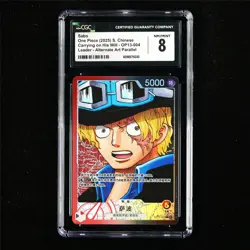 CGC 8 NM/MINT 2025 One Piece CHN Sabo OP13-004 L - Image 2