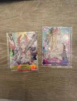 Yamato and Black Maria ST13-016/OP08-74 Illustration Box 2 sealed promos 2 pack - Image 1