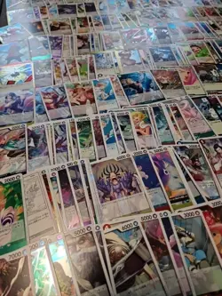 One Piece TCG 300+ Rares, Commons, Events, TCG Bulk JAP mixed Sets ALL Foil - Image 2