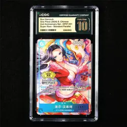CGC 10 PRISTINE 2024 One Piece CHN Boa Hancock OP07-051 SR - Image 2