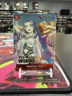 Nefeltari Vivi OP-03 Pre-Release Winner ST01-009 One Piece - Image 1
