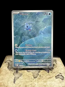 Phione 175/167 Illustration Rare Twilight Masquerade Pokemon Card English - Image 1