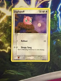 Jigglypuff 63/101 Common Regular Hidden Legends Vintage Pokemon Card - Image 3