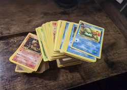 Pokemon Vintage Bulk Bundle 100 Cards Base Set 1999 WOTC - UNSORTED - Image 2