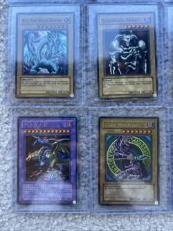 Yu-Gi-Oh! TCG Collection Lot of 10 Holo Cards - Blue Eyes, Dark Magician, + More - Image 2