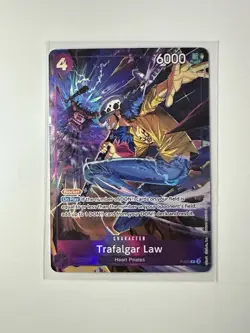 Trafalgar Law (Illustration Box Vol.6) P-093 One Piece Promotion Cards Foil - Image 1