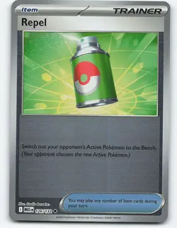 Repel #126/132, Reverse Holo Pokemon card - Image 1