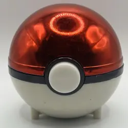 Pokemon 1999 Burger King 23K Gold Plated Card Charizard Pokeball Case And Card - Image 2