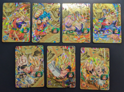 Super Dragonball Heroes SET 7 Cards UM1-CP1 - UM1-CP7 Son Goku Vegeta Trunks DBH - Image 2