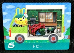 Toby Amiibo Sanrio Keroppi Animal Crossing Card S6 Japan Nintendo F/S - Image 1